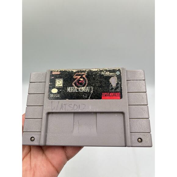 Mortal Kombat 3 (Super Nintendo) SNES Cartridge Only - Picture 1 of 7